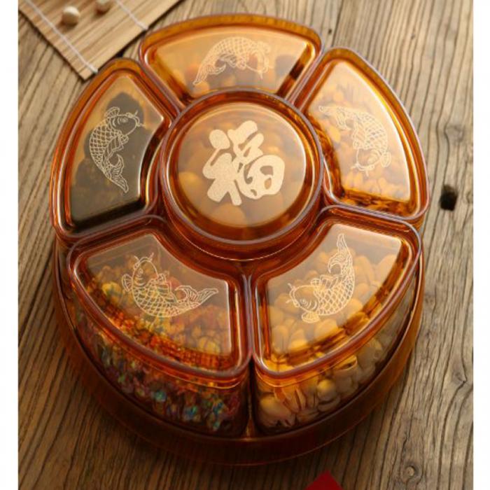 福魚(yú)旋轉(zhuǎn)式糖果盒