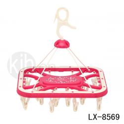 炫彩長(zhǎng)方形曬架（24夾）