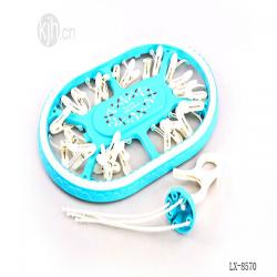 炫彩長(zhǎng)圓形24夾曬架