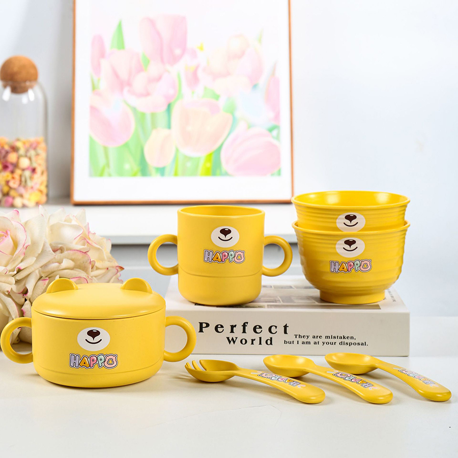 嘟嘟兒童餐具7件套