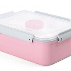 四面扣塑料飯盒（大號帶