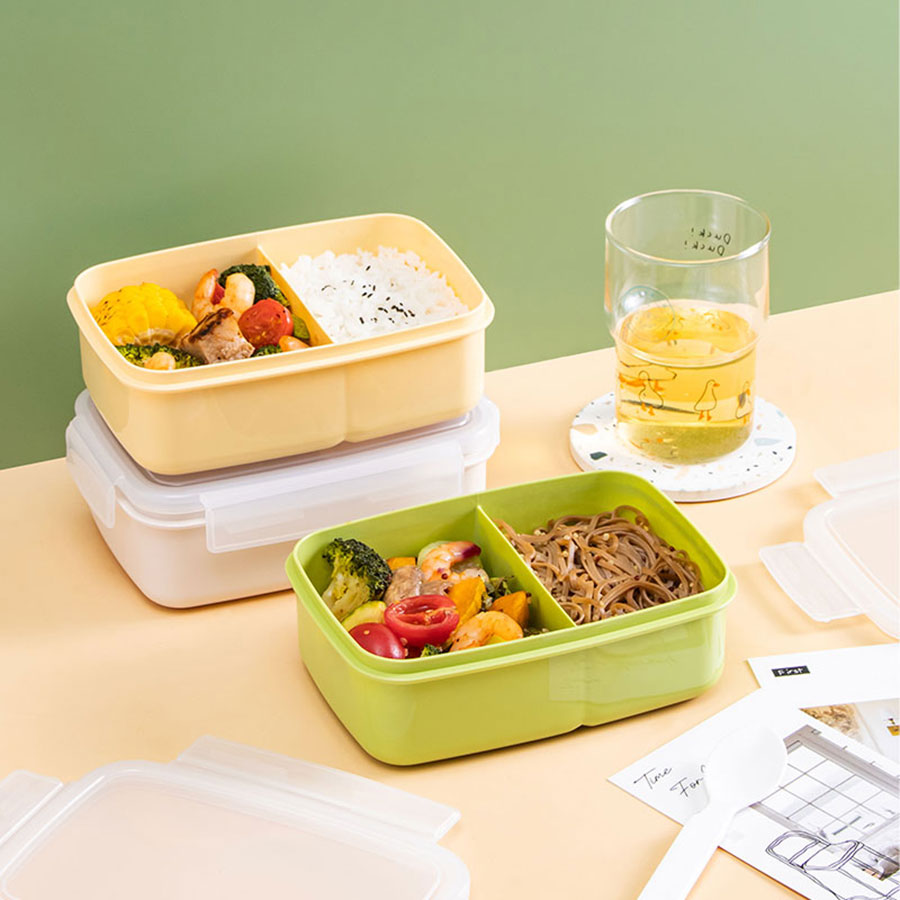 小號透明密封飯盒 202