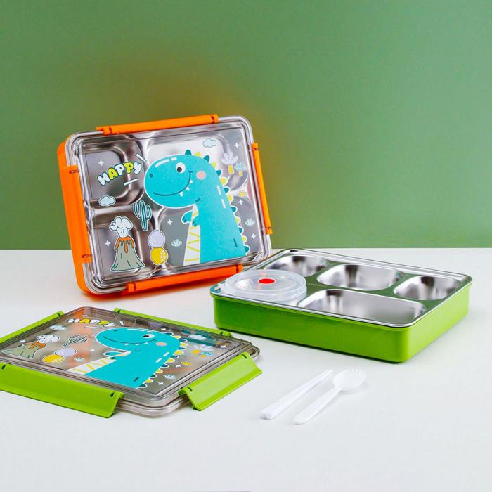 大號不銹鋼四格/五格